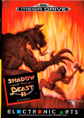 Shadow of the Beast II (USA, Europe) box cover front